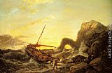 Pieter Christian Dommerson The Shipwreck painting